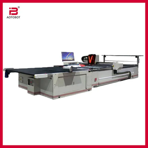 Automatic Multi Layer Cropping Apparel Textile Fabric Oscillating Blade Cutting Machine
