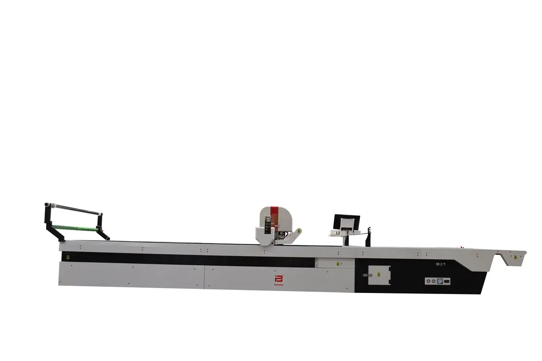 Apparel Fabric Multi Layer Cropping Machine with Automatic Cleaning Bristle Device