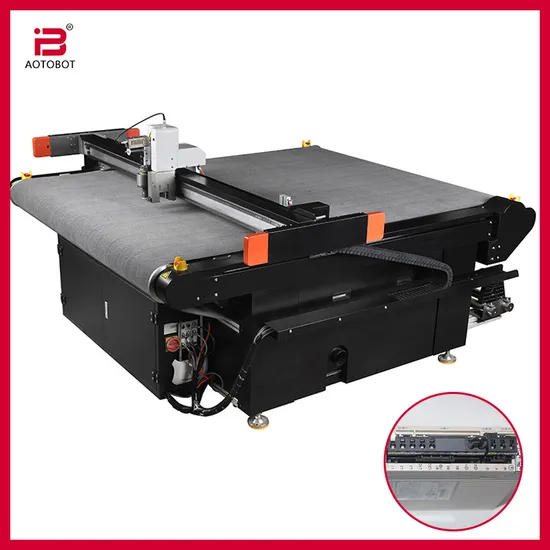 300 ~ 800mm/S Continuous Feeding Fabric Cutting Machine with 7 Inch Touch Screen